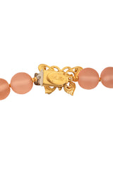 Vintage deLillo Pearl Cluster Drop Beaded Necklace signature @ Recess LA