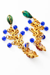 glass drop earrings by Claire Deve backs @ Recess LA