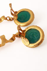 Spiral earrings by Deanna Hamro cartouche @ Recess LA