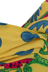 Damask Dot Scarf Top by Gianni Versace spot one @ Recess LA