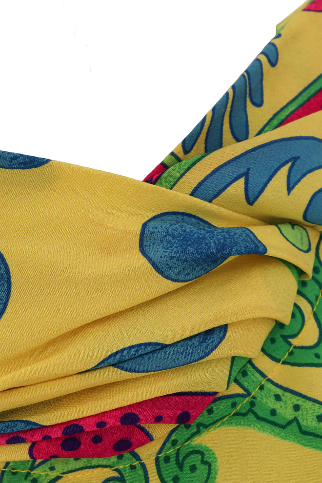 Damask Dot Scarf Top by Gianni Versace spot one @ Recess LA