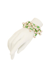 Vintage deLillo Pearl Beaded Bracelet I on mannequin @ Recess LA