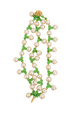 Pearl Beaded Bracelet II straight @ Recess LA