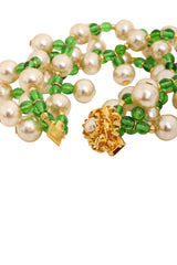 Pearl Beaded Bracelet II clasp @ Recess LA