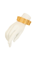 Vintage William deLillo King Cuff Bracelet I  on mannequin @ Recess LA