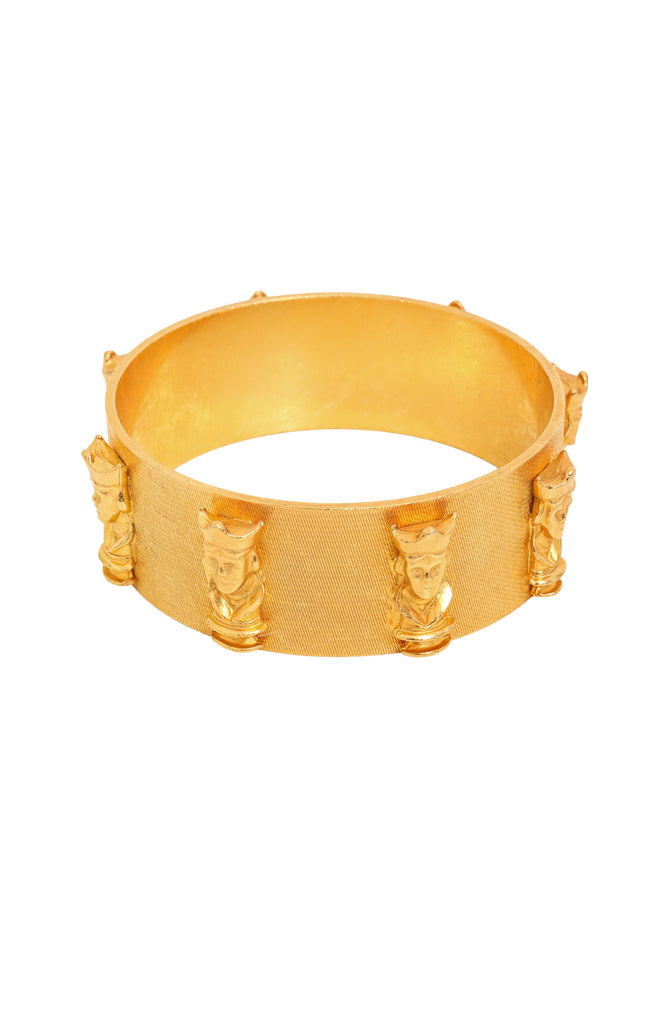 Vintage William deLillo King Cuff Bracelet II @ Recess LA