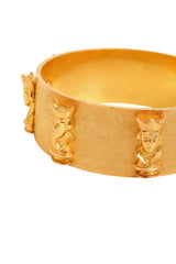 Vintage William deLillo King Cuff Bracelet II wear @ Recess LA