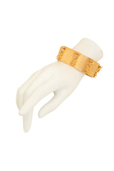 Vintage William deLillo King Cuff Bracelet II on mannequin @ Recess LA