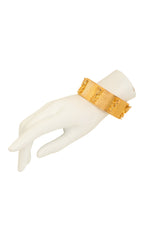 Vintage deLillo King Cuff Bracelet III on mannequin @ Recess LA