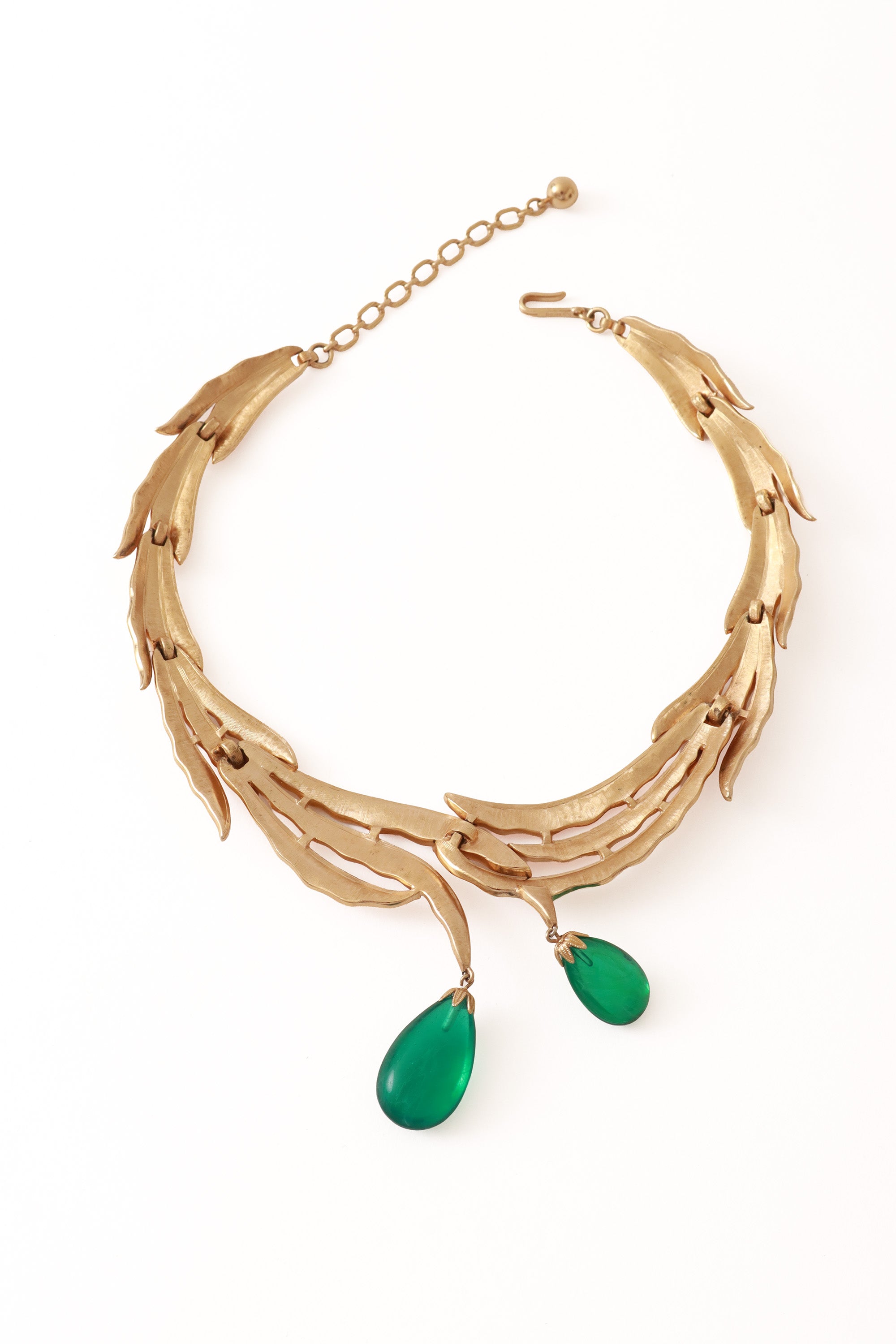 necklace and earrings set by Trifari necklace @ Recess LA