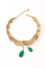 necklace and earrings set by Trifari necklace @ Recess LA