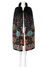 beaded floral cape on mannequin @ Recess LA