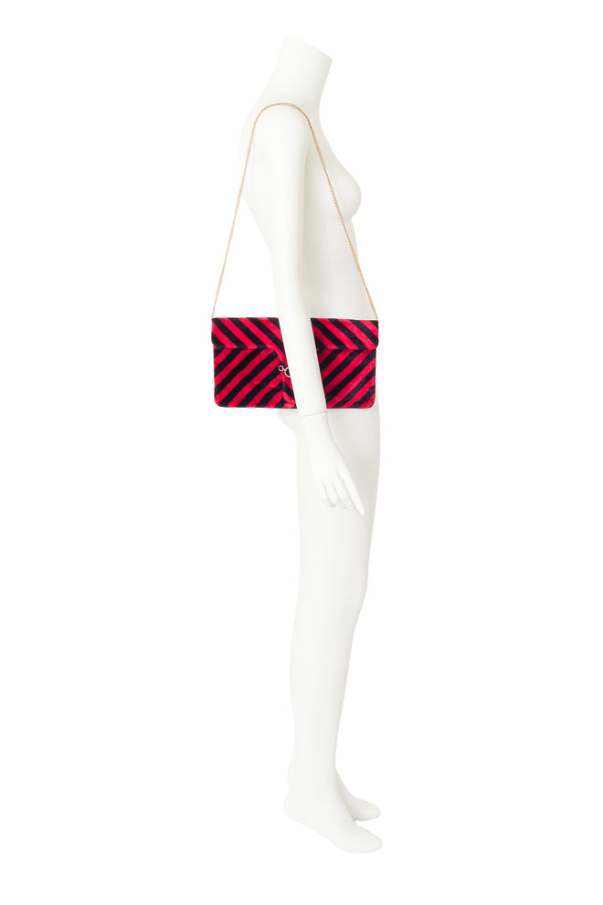 Striped bag by Roberta di Camerino on mannequin @ Recess LA