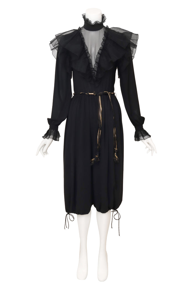 Vintage Valentina's Victorian Balloon Leg Jumpsuit on mannequin @ Recess LA