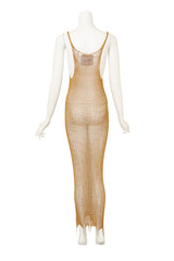 Metal Mesh Dress & Belt Set