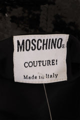 Vintage Moschino Sequin Question Mark Dress label @ Recess LA