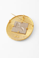 brooch pendant by Judith Leiber back @ Recess LA