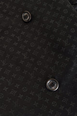 Louis Vuitton Jacquard Monogram Convertible Trench print close @ Recess LA