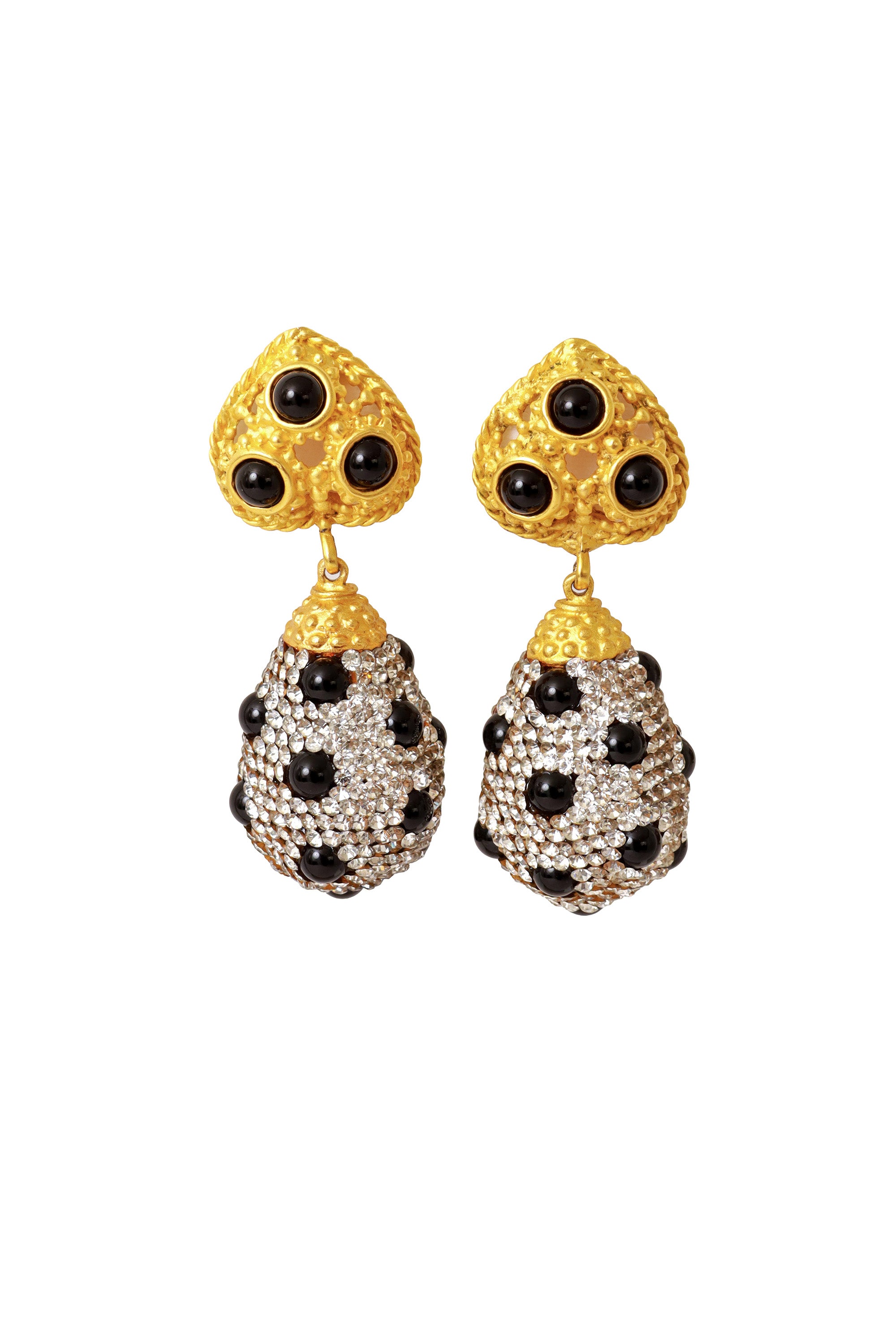 Egg Drop Earrings by Deanna Hamro @ Recess LA