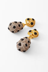 Egg Drop Earrings by Deanna Hamro close @ Recess LA