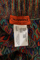 Vintage Missoni Cardigan, Top & Skirt Set cardigan label @ Recess LA
