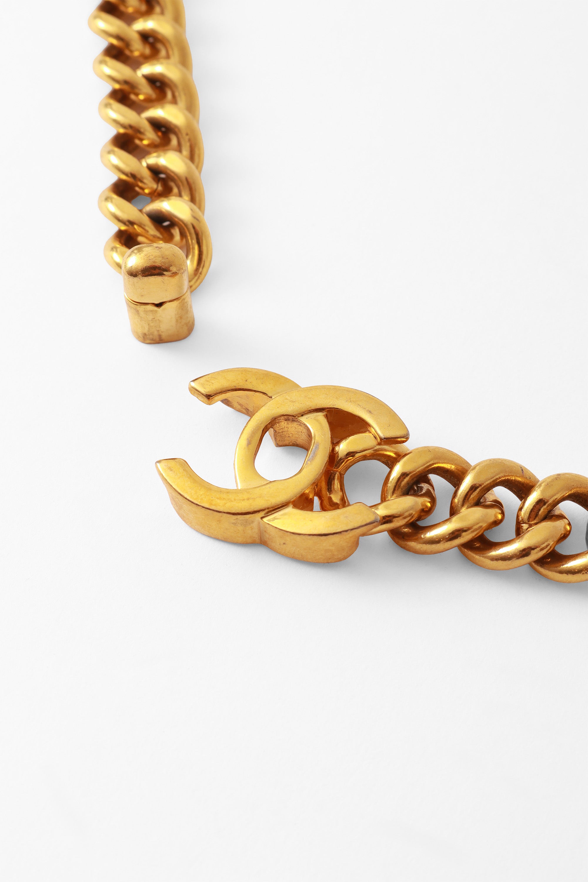 chain belt by Chanel clasp open @ Recess LA