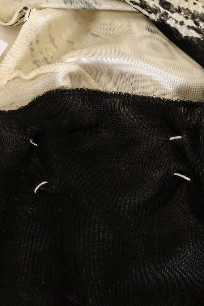 Vintage Margiela Abstract Reptile Dress  seam wear @ Recess LA 
