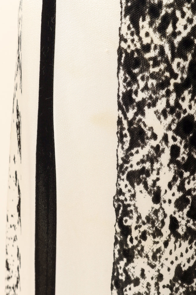 Vintage Margiela Abstract Reptile Dress  stain @ Recess LA 