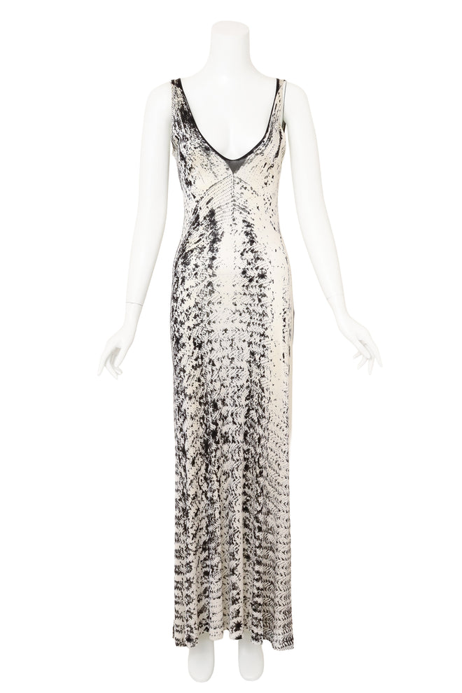 Vintage Margiela Abstract Reptile Dress on mannequin @ Recess LA
