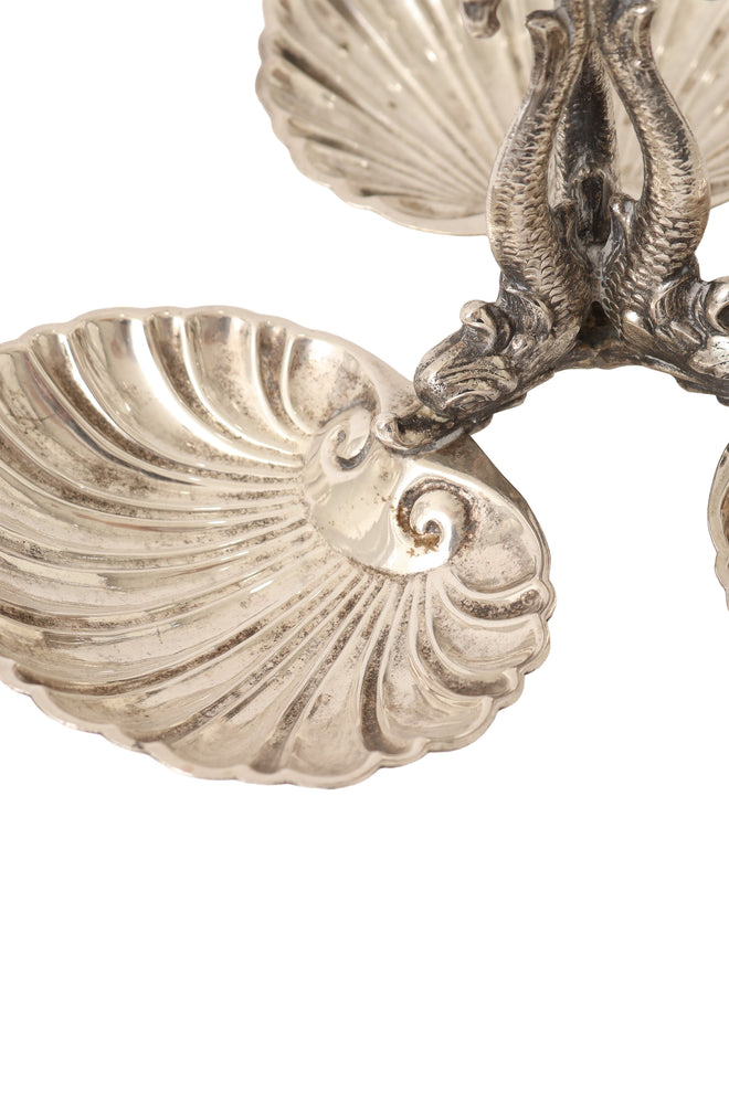 Dolphin Shell Tray dish / patina @ Recess LA