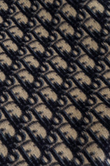 Christian Dior Wool Robe Coat print close @ Recess LA