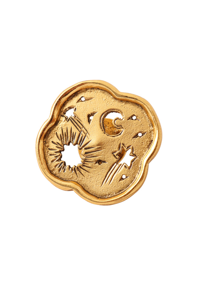 small celestial pin by Sonia Rykiel close @ Recess LA