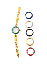 Watch and bezel box set by Gucci @ Recess LA