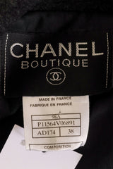 Vintage Chanel 98A Boxy Cashmere Jacket label @ Recess LA