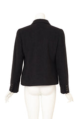 Vintage Chanel 98A Boxy Cashmere Jacket on mannequin back @ Recess LA