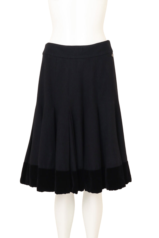Chanel Military Jacket & Skirt Set on mannequin skirt only @ Recess LA
