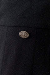 Chanel Military Jacket & Skirt Set button close @ Recess LA