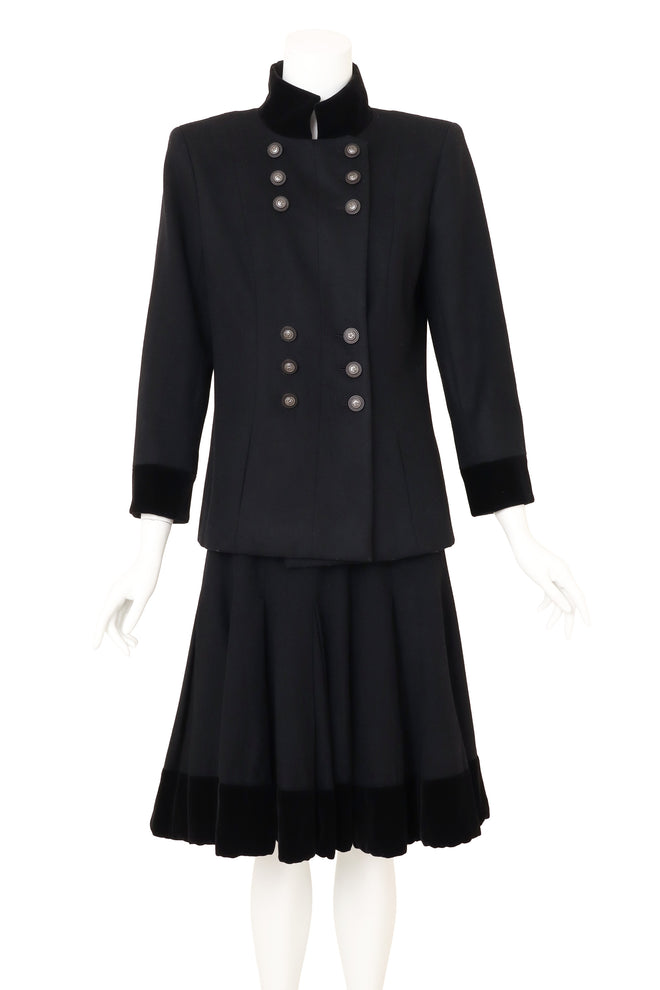 Chanel Military Jacket & Skirt Set on mannequin @ Recess LA