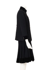 Chanel Military Jacket & Skirt Set on mannequin side @ Recess LA