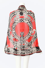 Leopard diamond scarf by Cartier on mannequin back @ Recess LA