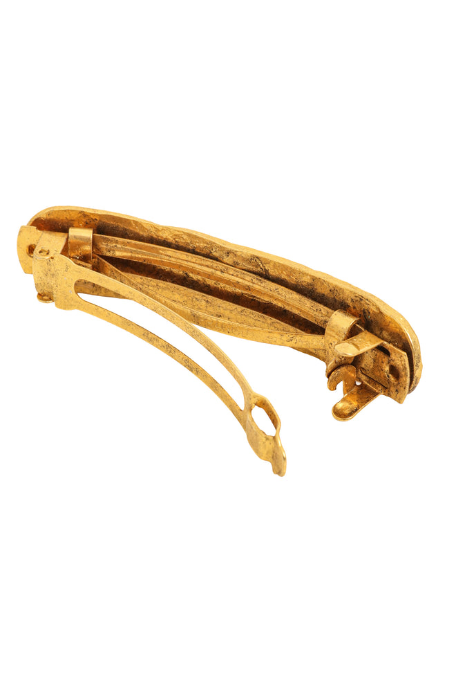 Carved Fish Barrette