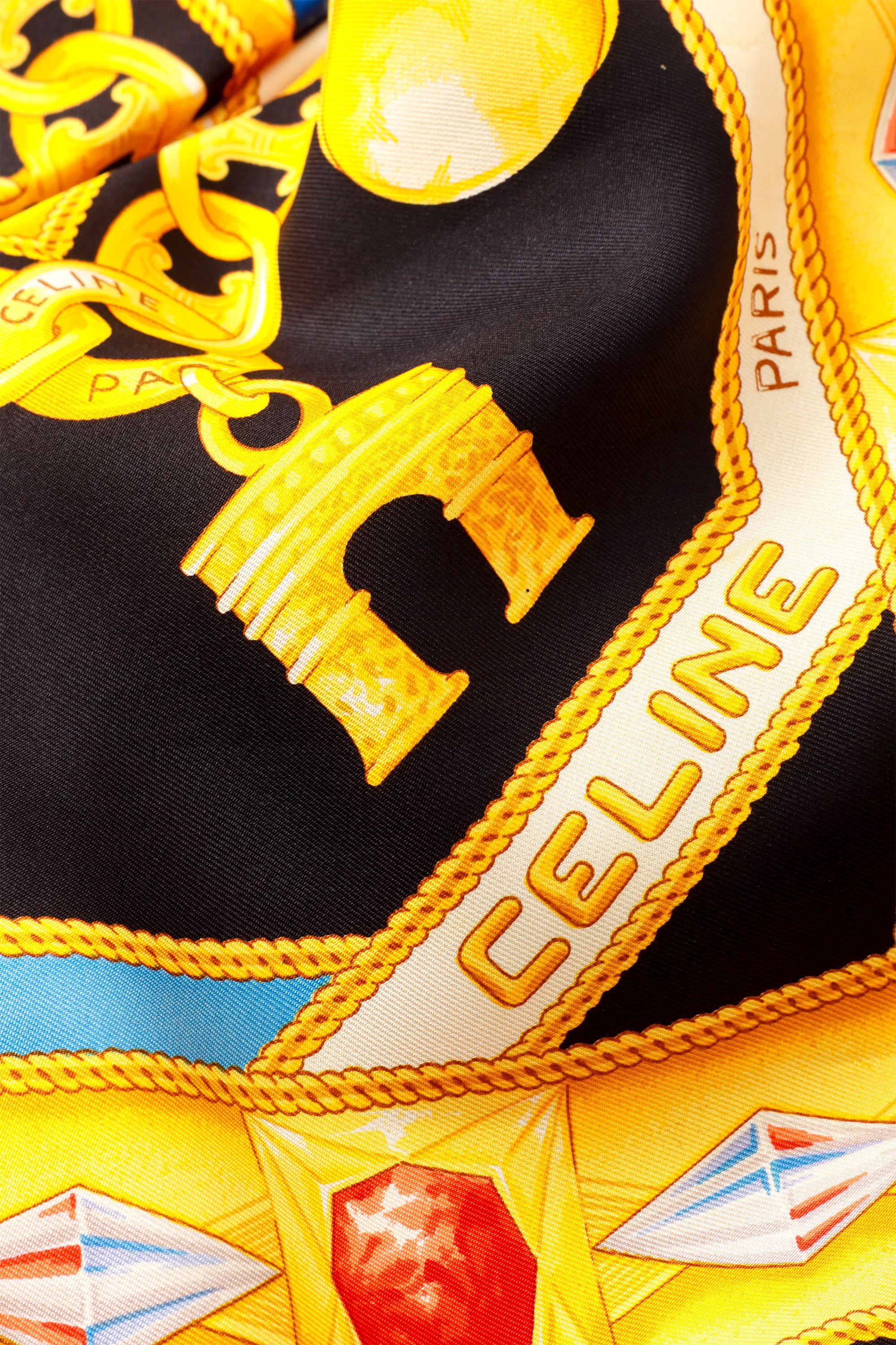 Charm Gem Scarf by Celine logo @ Recess LA