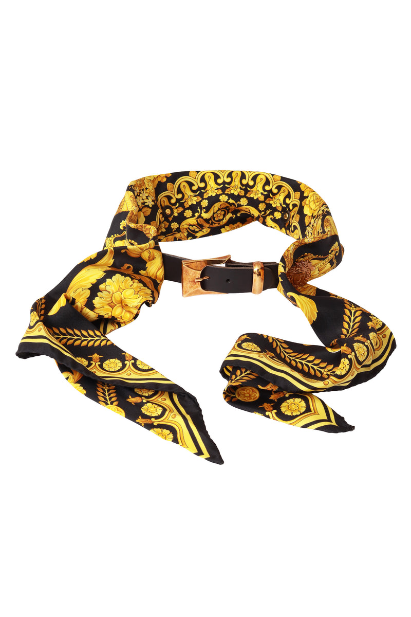 Vintage Gianni Versace Filigree Scarf Belt – Recess