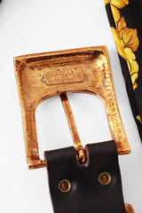scarf belt by Versace cartouche @ Recess LA
