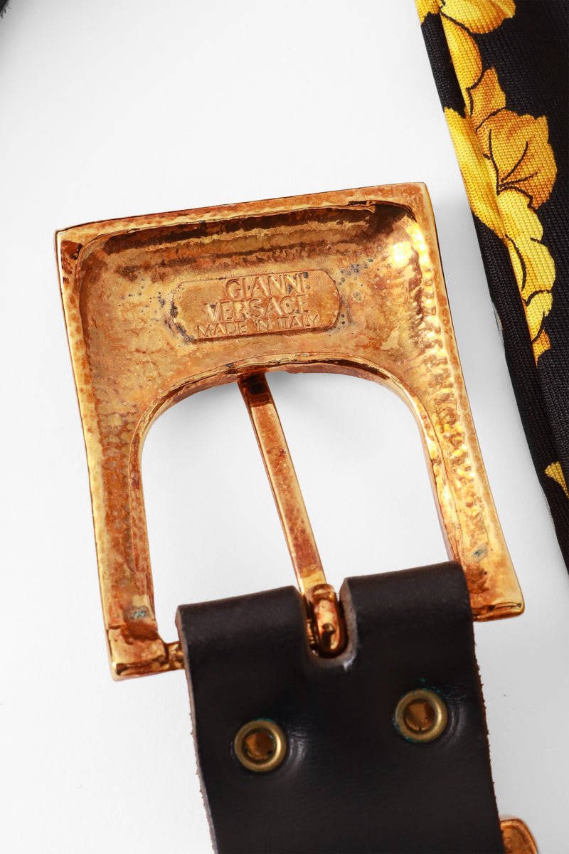 Vintage Gianni Versace Filigree Scarf Belt – Recess
