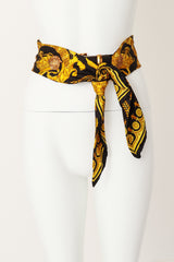 scarf belt by Versace on mannequin tied @ Recess LA