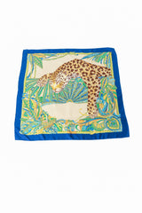 leopard printed scarf by Ferragamo flat @ Recess LA