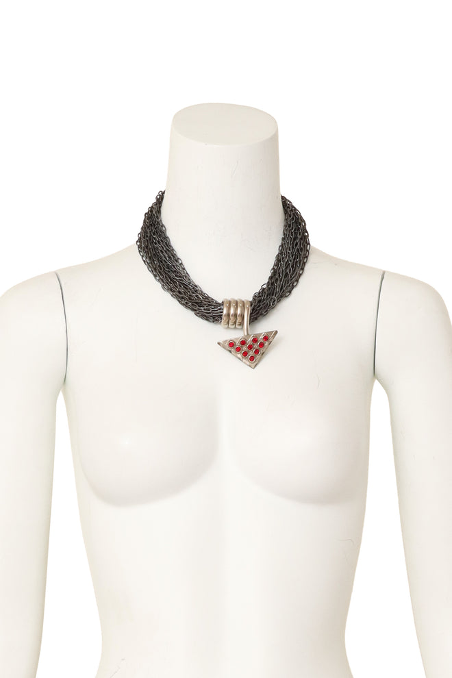metal chain necklace Premier Etage on mannequin @ Recess LA