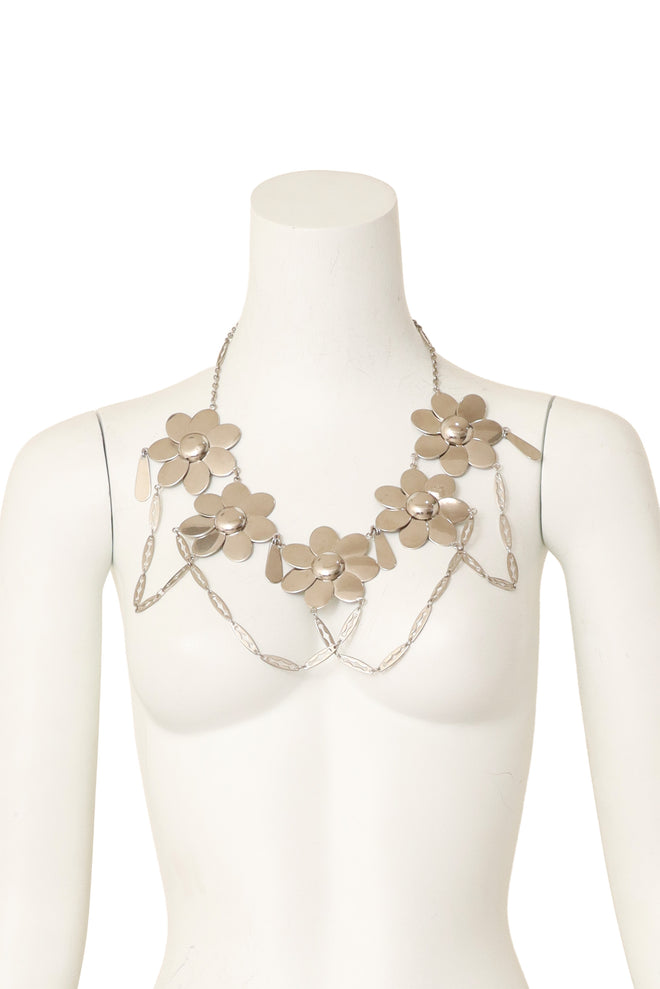 Daisy link necklace on mannequin @ Recess LA