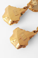 Striped Conch Drop Earrings